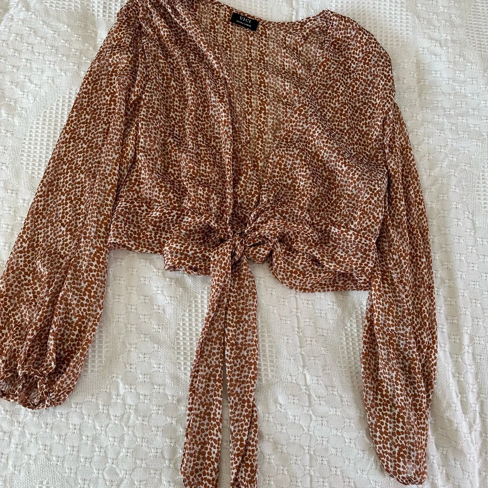 Boho Cottage Core Crop Blouse & Maxi Skirt | XL | VICI Collection Matching Set - Picture 3 of 9